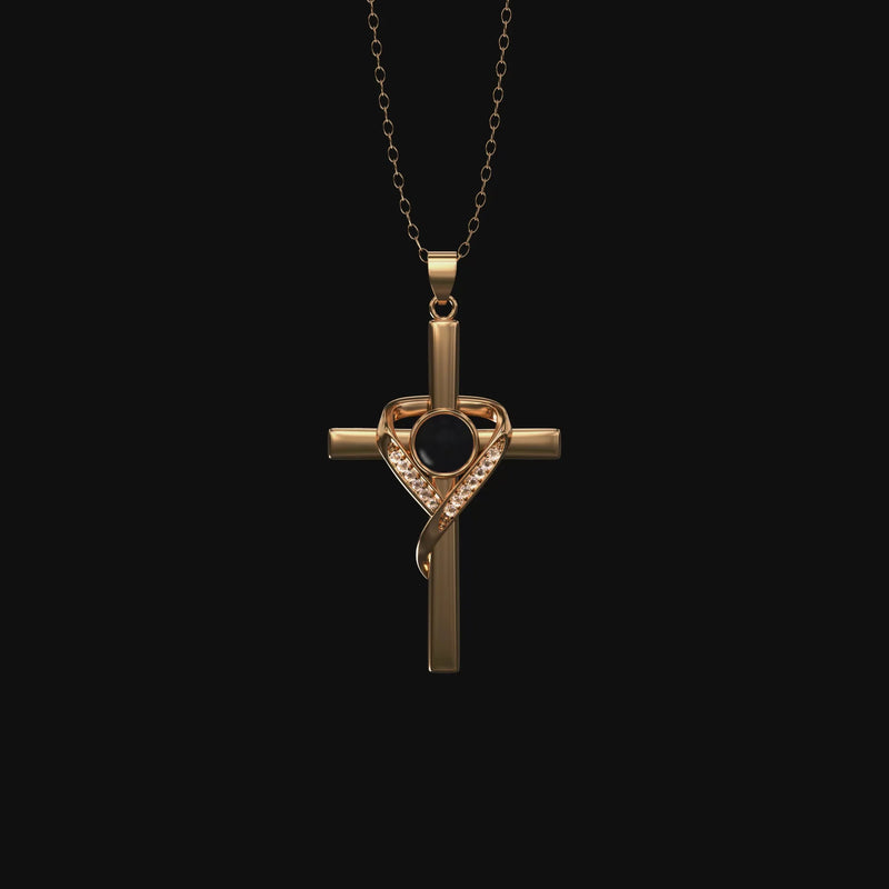 Personalised Cross Necklace