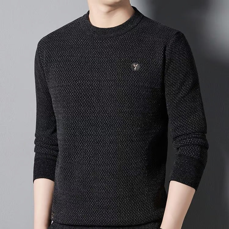 Men's Lined Crewneck Top