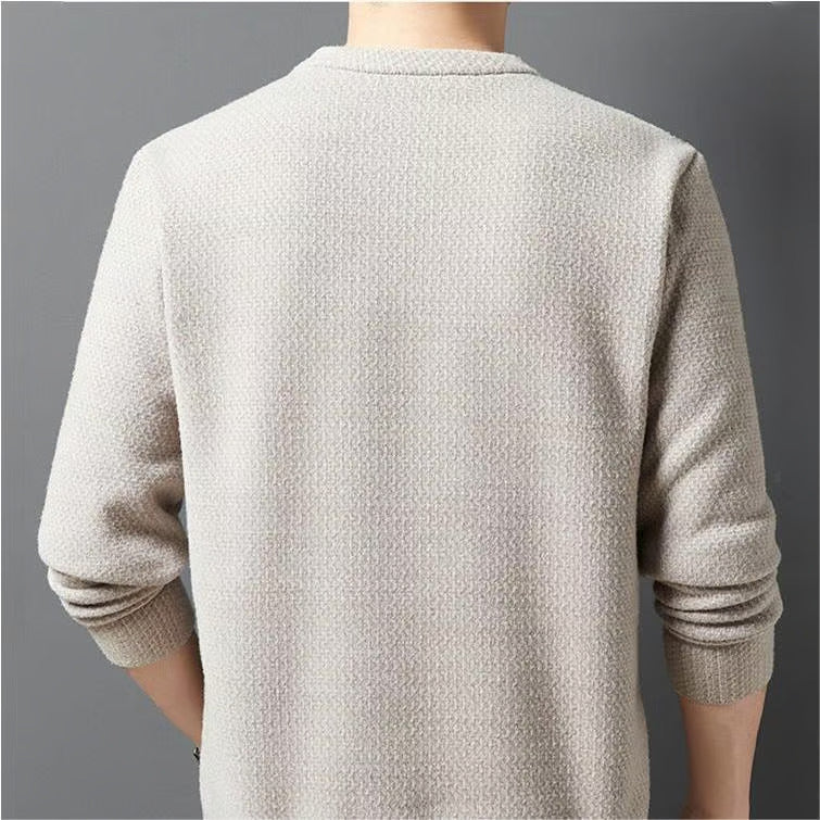 Men's Lined Crewneck Top