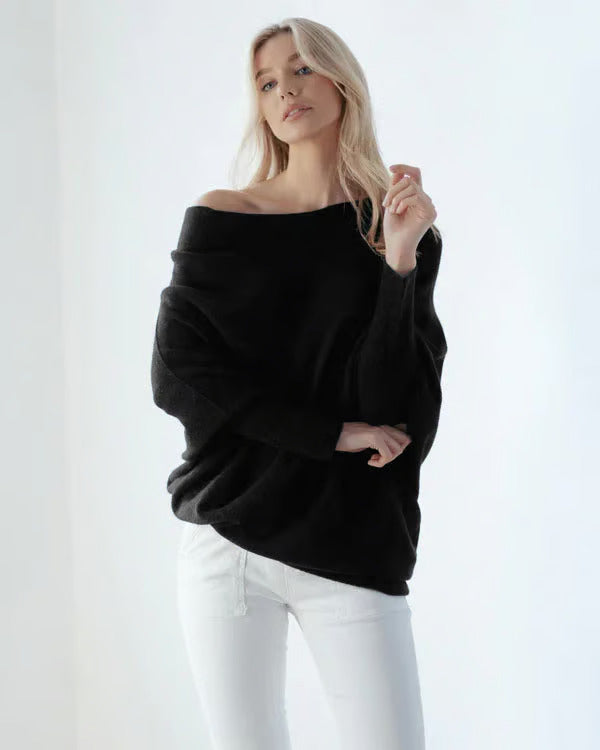 ✨Asymmetric Draped Jumper💥