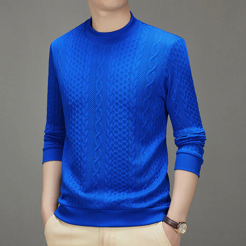 Men's Cable Knit Pullover Sweater