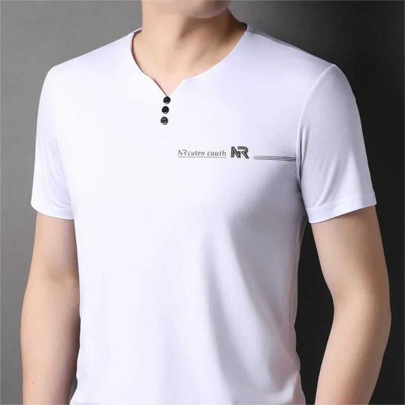 Men's Stylish Soft Breathable Short Sleeve Top