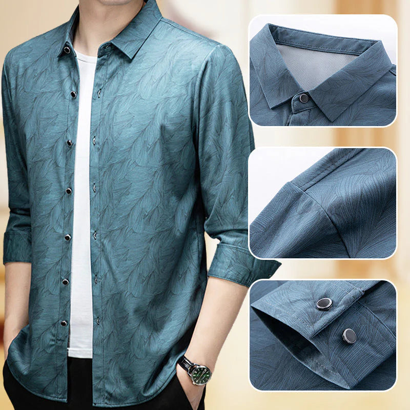 Men's Anti-Wrinkle Casual Business Shirt