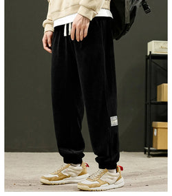 Men's casual soft corduroy pants